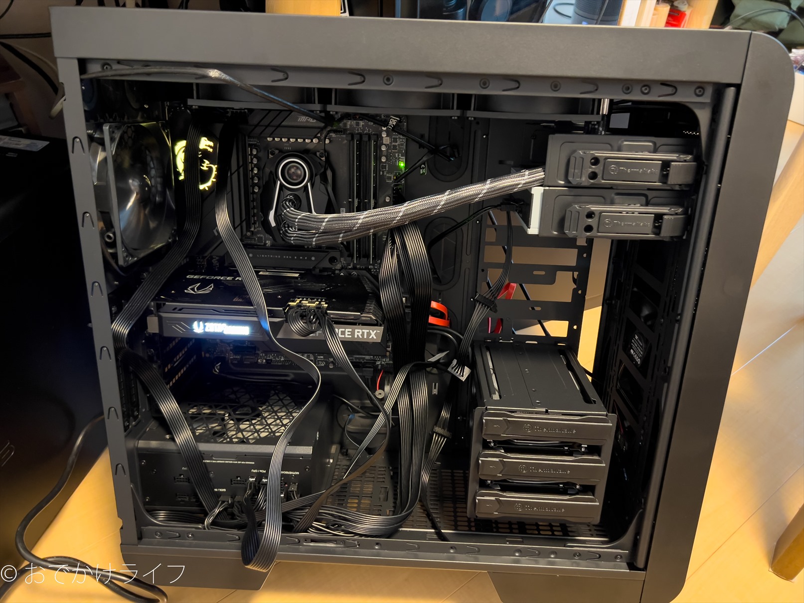 自作デスクトップPC（ストレージ無し） 中古 自作パソコン(Ryzen 5 3500/16GB/SSD500GB/GTX1650/OS無し