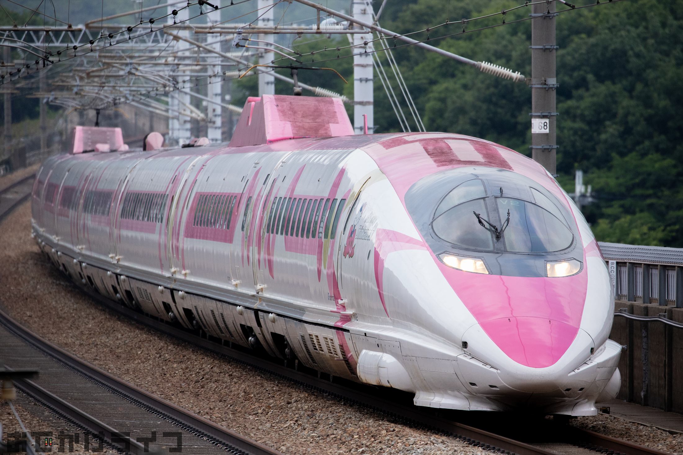 JR西日本 500系7000番台 「ハローキティ新幹線」 | おでかけライフ