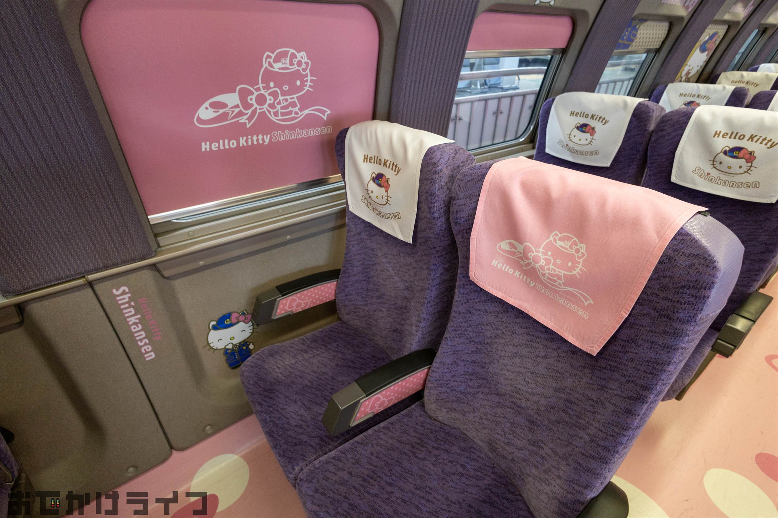 JR西日本 500系7000番台 「ハローキティ新幹線」 | おでかけライフ